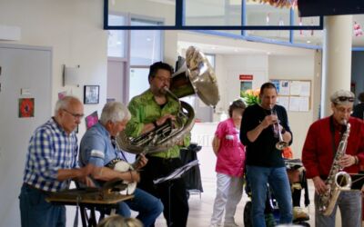 19/03/2024 – Coucou c’est New à l’EHPAD La Tourmaline pour le Voiron Jazz Festival