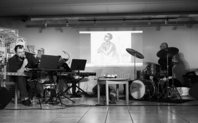 30/03/2024 – La conférence « Le jazz pour les nuls » à la médiathèque de Voreppe pour le Voiron Jazz Festival
