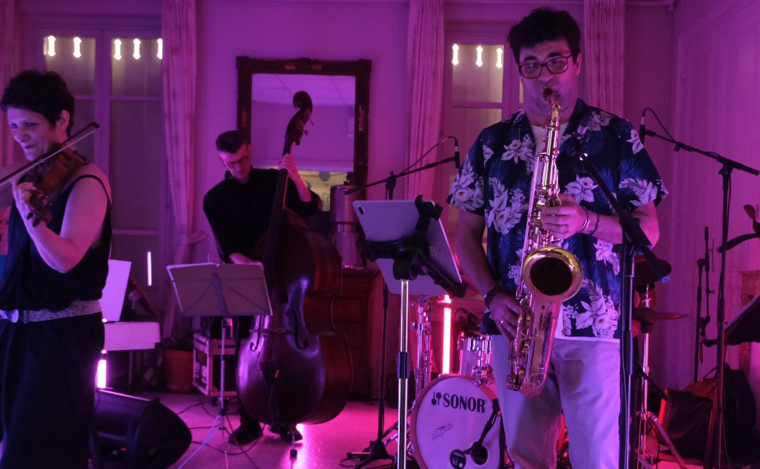01/06/2025 – Soundtracc à Jazz à Cours et à Jardins