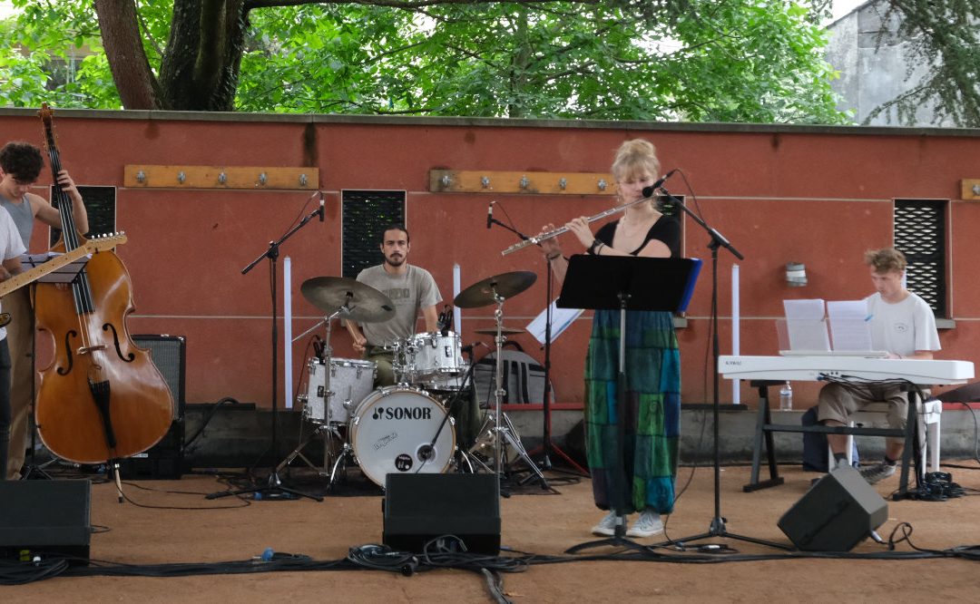 07/06/2025 – Atelier Jazz de Cyril Billot du C.R.R. de Lyon à Jazz à Cours et à Jardins