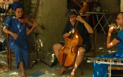 16/08/2025 -« Off » : Lyristrada  « sieste musicale » à Buis-les-Baronnies pour Parfum de Jazz