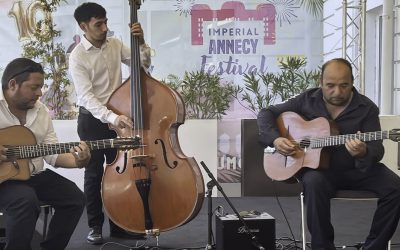 18/08/2025 – Nitcho Reinhardt Trio à l’Imperial Annecy Festival