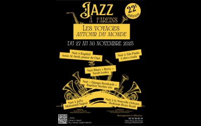 27 au 29/11/2025 – Un aperçu de Jazz à Fareins 2025