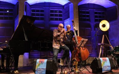 03/04/2026 – Jermaine Landsberger Trio feat. Stéphane Belmondo avec le Jazz Club d’Annecy au Lac in Blue