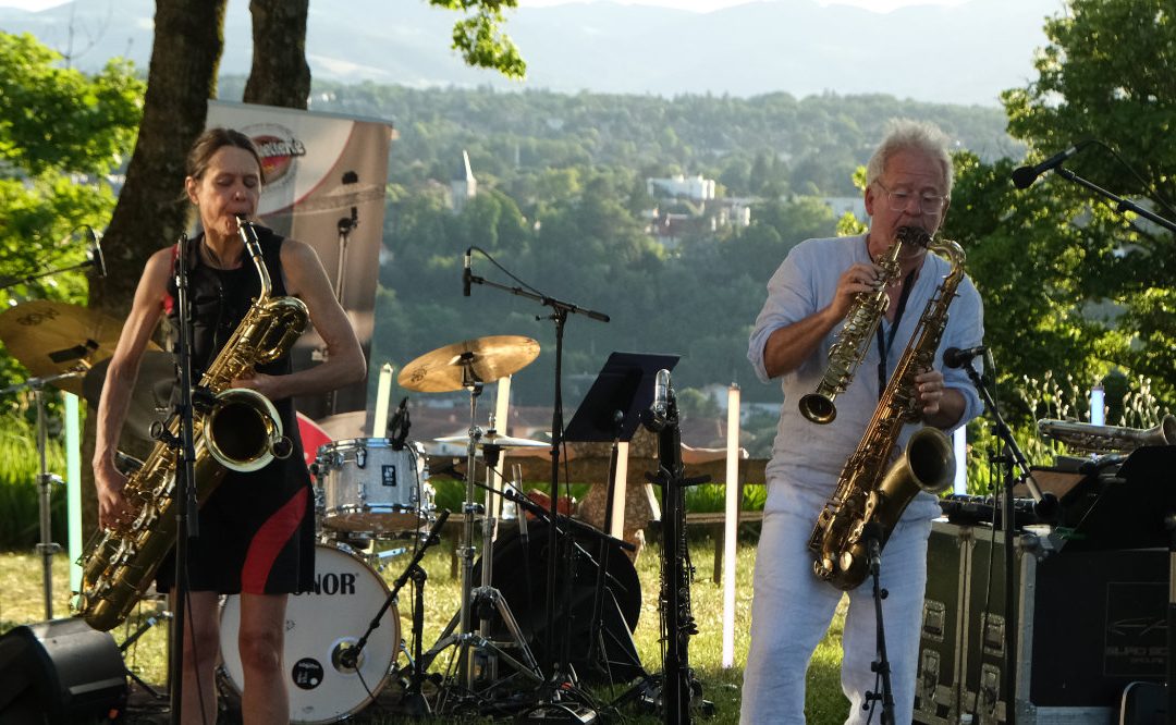 14/06/2026 – Duo Céline Bonacina & Laurent Dehors à Jazz à Cours et à Jardins