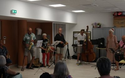 12/08/2026 – PDJ Orchestra invite Isabelle Bontempelli à l’EHPAD de Buis-les-Baronnies pour Parfum de Jazz